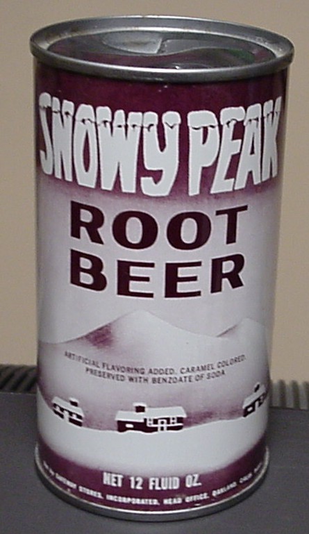 Snowy Peak (Safeway) root beer