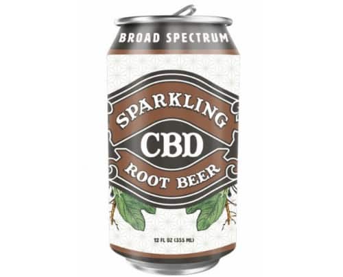Sparkling CBD root beer
