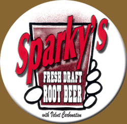 Sparky's Fresh Draft root beer
