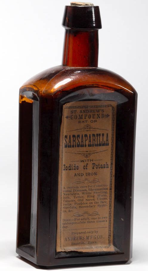 St. Andrew's Compound Extract of Sarsaparilla root beer