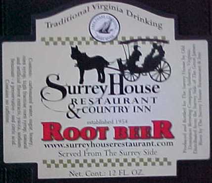 Surrey House root beer
