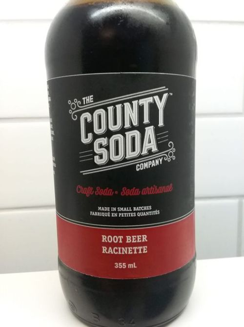 The County Soda Company root beer
