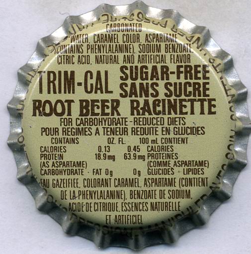 Trim Cal root beer