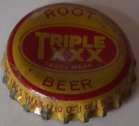 Triple XXX root beer