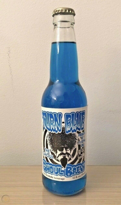 Turn Blue Ghoul Brew root beer