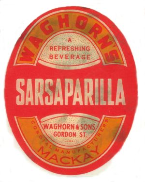 Waghorn's Sarsaparilla root beer