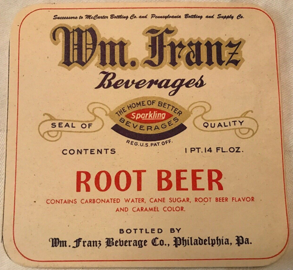 Wm. Franz Beverages root beer