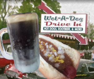 Wot-A-Dog Diet root beer
