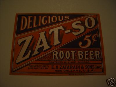Zat-So root beer