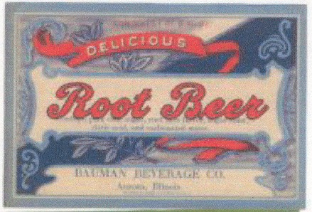 Bauman root beer