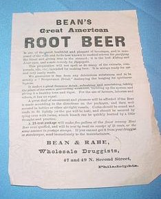 Bean's root beer