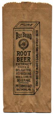 Bee root beer