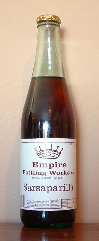 Empire Bottling Works Sarsaparilla root beer