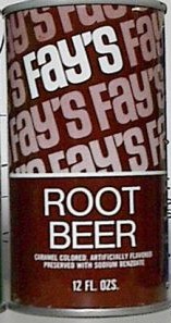 Fay's root beer