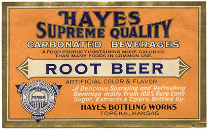 Hayes root beer