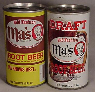 Ma's Old Fashion root beer