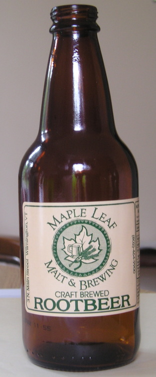 Maple Leaf root beer