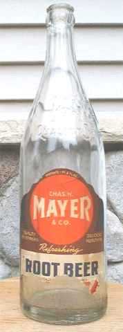 Mayer root beer