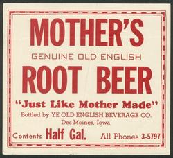 Mother's root beer