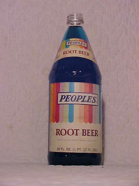 Peoples root beer