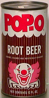 Pop-O root beer