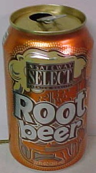 Safeway Select root beer