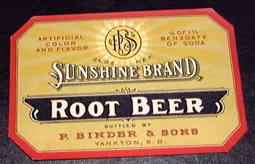 Sunshine (SD) root beer