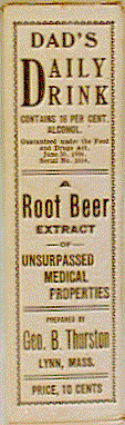 Thurston root beer