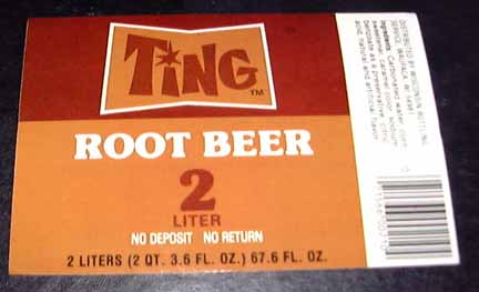 Ting root beer